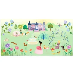 Djeco Klistermærker*Genanvendlige Klistermærker, Slottet