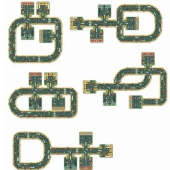 Djeco Puslespil*Gulvpuslespil 21 Brikker Veje