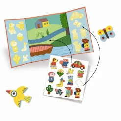 Djeco Klistermærker*Klistermaerkebog, Dyr