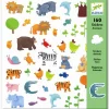 Djeco Klistermærker*Klistermærker 160 Stk. Med Vilde Dyr