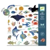 Djeco Klistermærker*Klistermærker, Havet 160 Stk