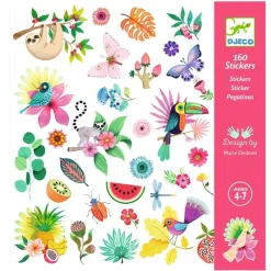 Djeco Klistermærker*Klistermærker 160Stk, Paradiset