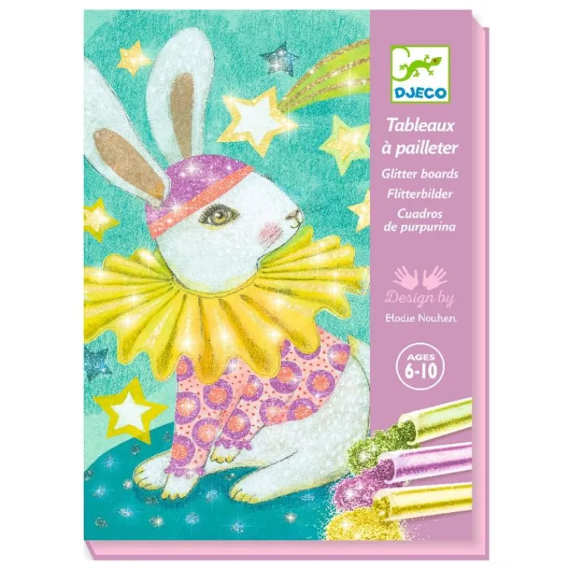 Djeco Øvrigt Krea*Kreativ Glitter, Dyrenes Karneval