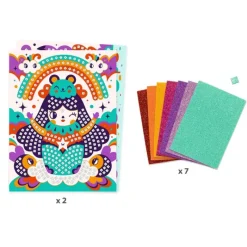 Djeco Øvrigt Krea*Kreativ Mosaik, Kokeshi