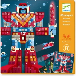 Djeco Øvrigt Krea*Kreativ Mosaik, Rum Krig