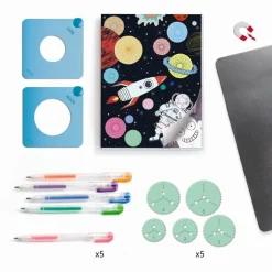 Djeco Øvrigt Krea*Kreativ Spiraler, 10 Temaer