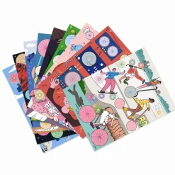 Djeco Øvrigt Krea*Kreativ Spiraler, 10 Temaer