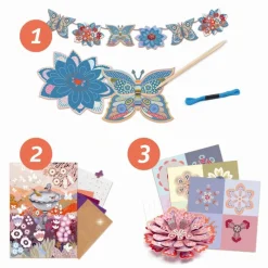 Djeco Øvrigt Krea*Kreativt Aktivitetsaet, Blomsterhaven