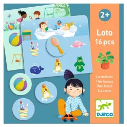 Djeco Spil*Laerespil, Billedlotteri Huset