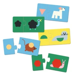 Djeco Spil*Laerespil, Former & Dyr