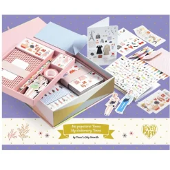 Djeco Tegn & Mal*Lovely Paper Kreativ Aeske, Tinou