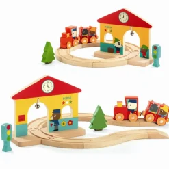 Djeco Biler & Transport*Minitog Saet