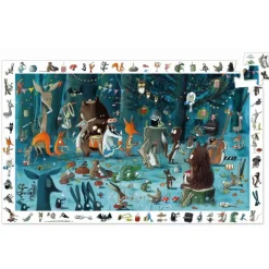 Djeco Puslespil*Observationspuslespil Musik I Skoven 35 Brikker