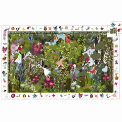 Djeco Puslespil*Observationspuslespil 100 Brikker, Leg I Haven