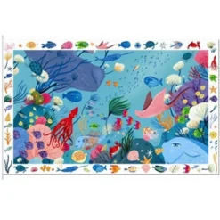 Djeco Puslespil*Observationspuslespil Under Havet 54 Brikker
