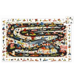 Djeco Puslespil*Observationspuslespil Racerlob 54 Brikker