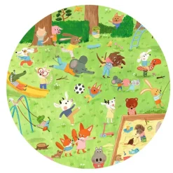 Djeco Puslespil*Observationspuslespil, Haven - 35 Brikker