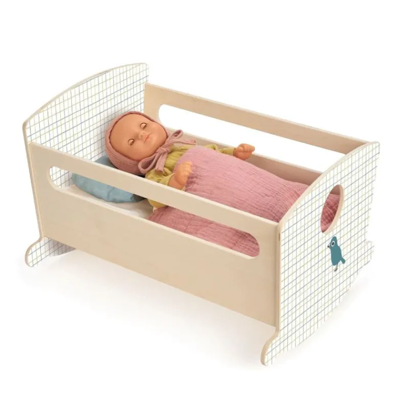 Djeco Dukkemøbler & Tilbehør*Pomea, Traevugge