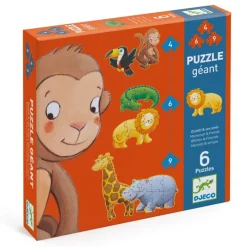 Djeco Puslespil*Puslespil - Marmoset Og Hans Venner