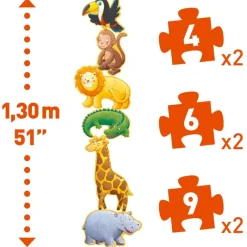 Djeco Puslespil*Puslespil - Marmoset Og Hans Venner