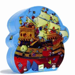 Djeco Puslespil*Puslespil Piratskib 54 Brikker