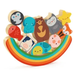 Djeco Puslespil*Puzz & Boom Rainbow, Balanceleg