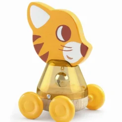 Djeco Blandet Legetøj*Rulledyr - Nina Bing, Tiger