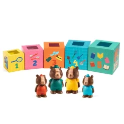 Djeco Blandet Legetøj*Stableklodser - Topanihouse