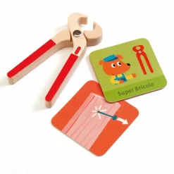 Djeco Værksted*Super Bricolo Vaerktojskuffert