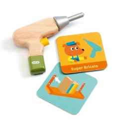 Djeco Værksted*Super Bricolo Vaerktojskuffert