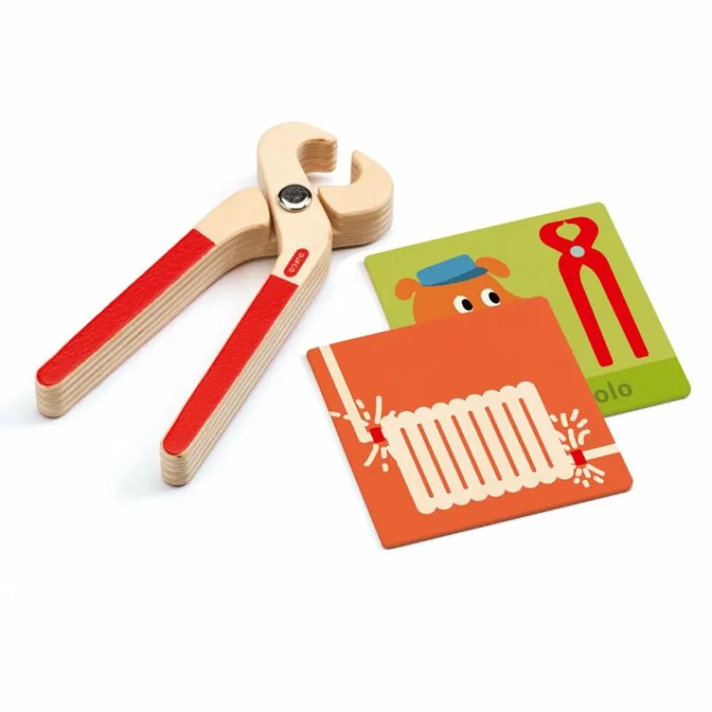 Djeco Værksted*Super Bricolo Vaerktojskuffert