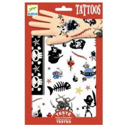 Djeco Tatoveringer*Tatoveringer Pirater