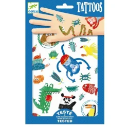 Djeco Tatoveringer*Tatoveringer Vilde Dyr