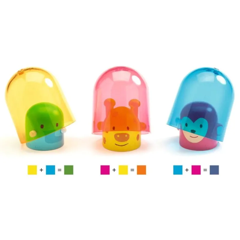 Djeco Biler & Transport*Traetog, Regnbuetoget