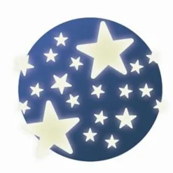 Djeco Pynt*Wall Stickers - Selvlysende Stjerner