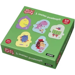 DR Minisjang Puslespil*Dr Borste 1 Meter Puslespil, 10 Brikker