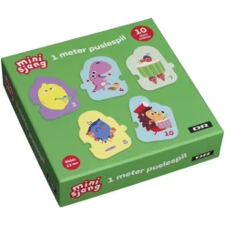 DR Minisjang Puslespil*Dr Borste 1 Meter Puslespil, 10 Brikker