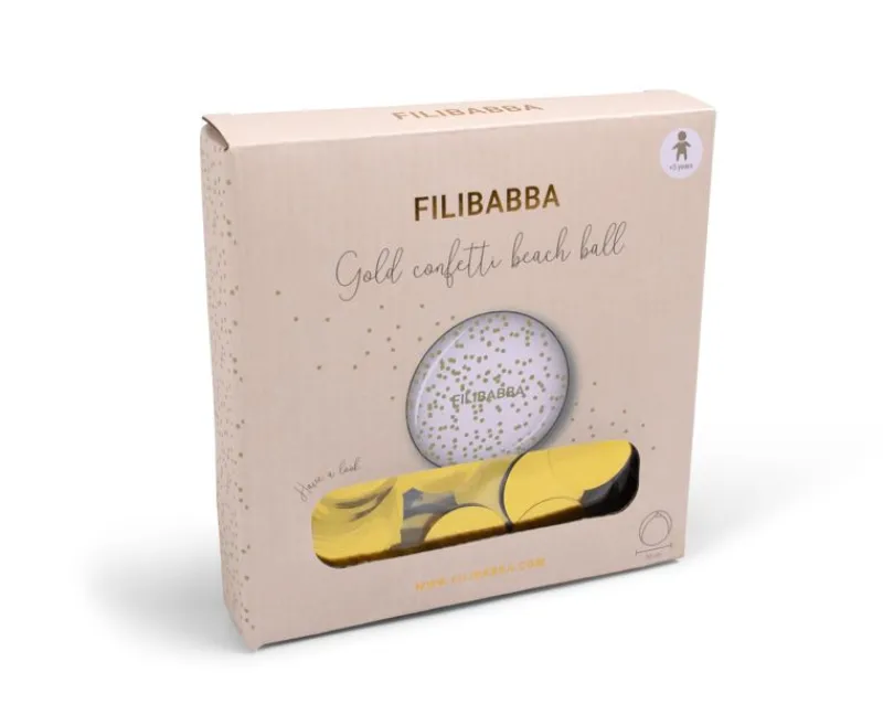 Filibabba Sommertid*Badebold M. Guld Konfetti