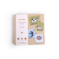 Filibabba Puslespil*Foraeldre Og Barn Puslespil - Bondegardsdyr