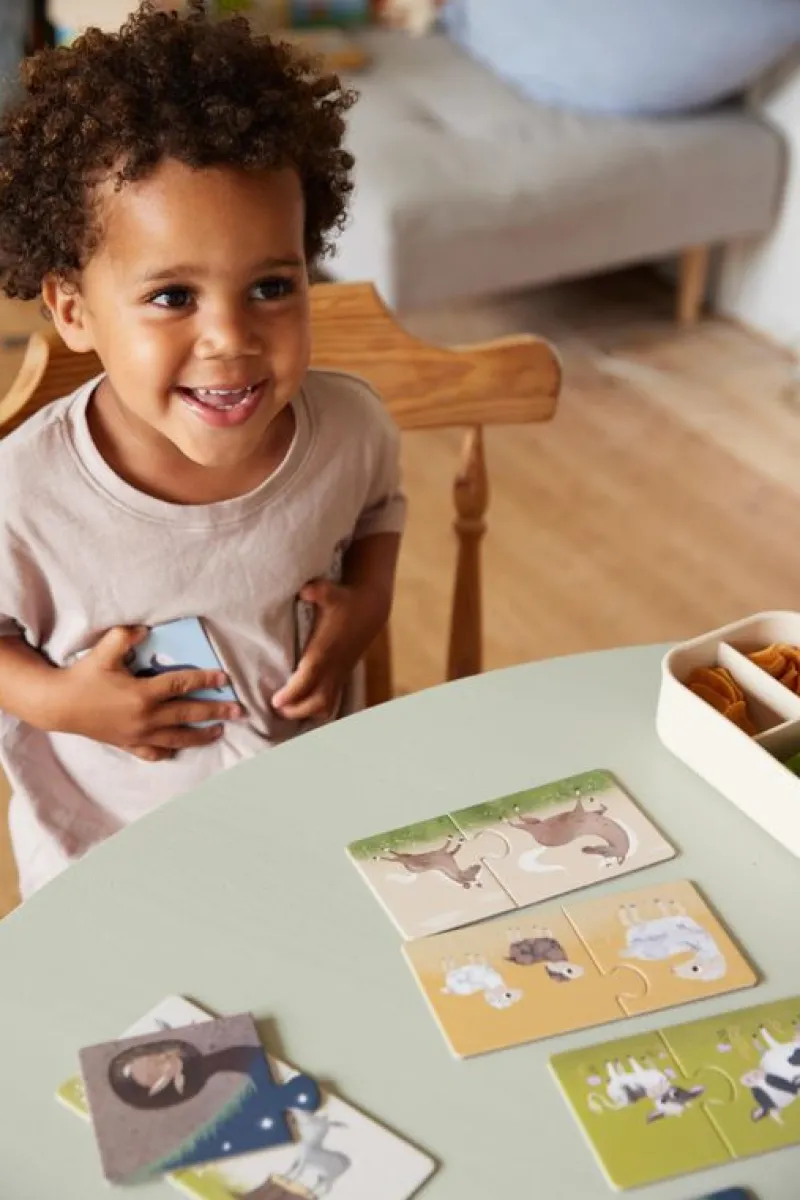 Filibabba Puslespil*Foraeldre Og Barn Puslespil - Bondegardsdyr