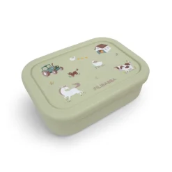 Filibabba Madpakken*Madkasse I Silikone - Bog Green