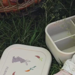 Filibabba Madpakken*Madkasse I Silikone - Toasted Almond