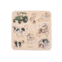 Filibabba Puslespil*Traepuslespil - Bondegarden