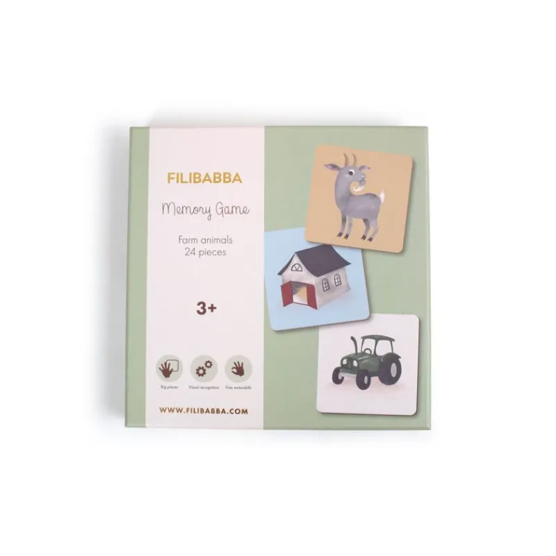 Filibabba Spil*Vendespil - Bondegardsdyr