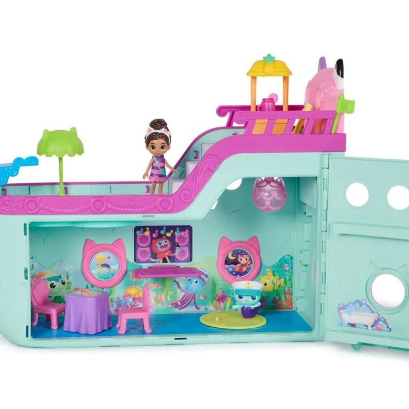 Gabby's Dollhouse Blandet Legetøj*Cat-Tastic Cruise Ship
