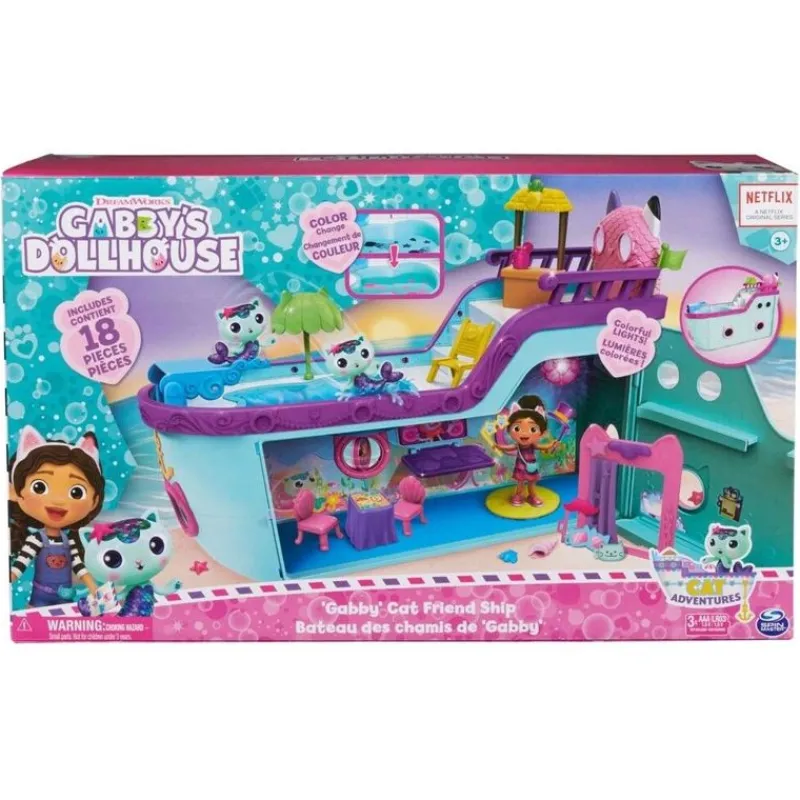 Gabby's Dollhouse Blandet Legetøj*Cat-Tastic Cruise Ship