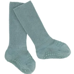 GoBabyGo Kravletid*Bambus Non-Slip Sokker 1-2Ar - Dusty Blue