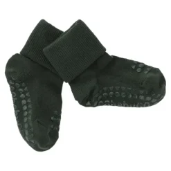 GoBabyGo Kravletid*Bambus Non-Slip Sokker 6-12Mdr. - Forrest