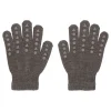 GoBabyGo Kravletid*Uld Non-Slip Handsker 2-3Ar - Brown Melange