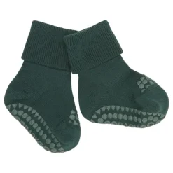 GoBabyGo Kravletid*Uld Non-Slip Sokker 6-12Mdr. - Green